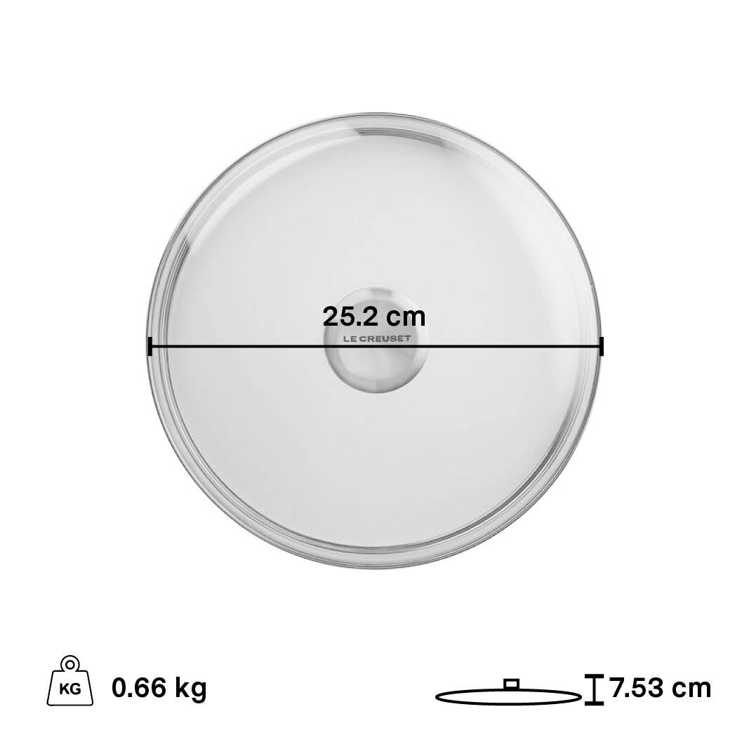 Le Creuset Glass Lid, 24 cm - view 4