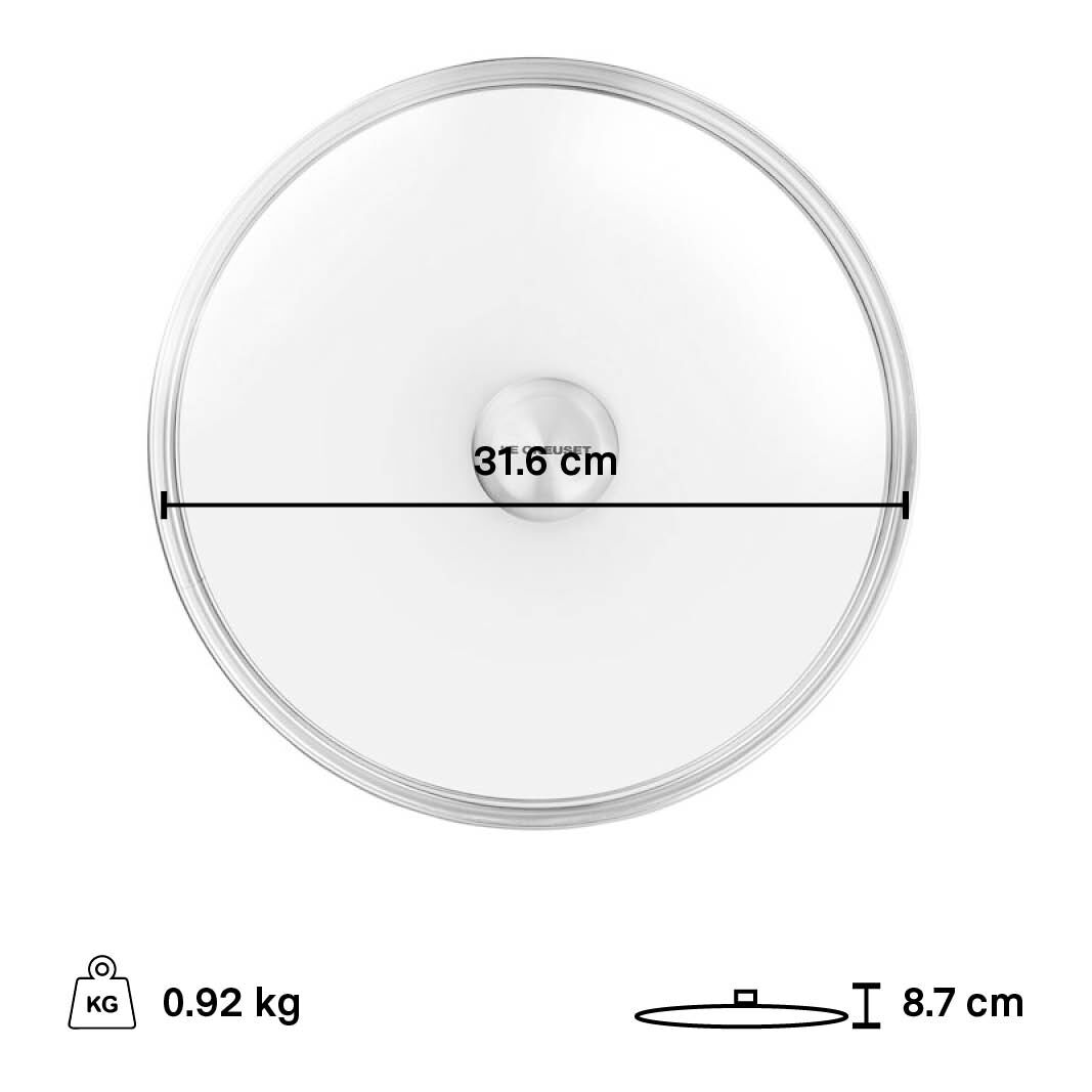 Le Creuset Glass Lid, 30 cm - view 1
