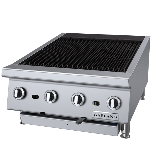 Garland Heavy-Duty Gas Counter Radiant Charbroiler, 24", Natural Gas - GTBG24-AR24(NG)