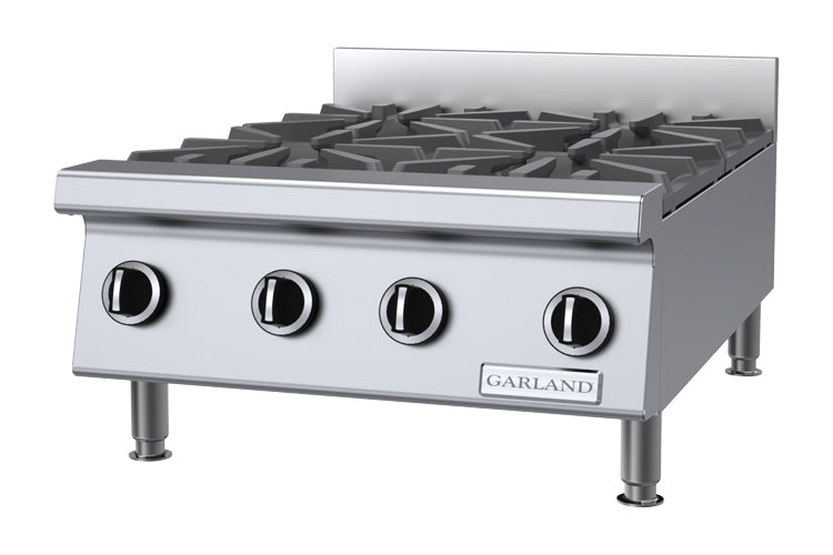 Garland Restaurant Series Gas Counter Hot Plate, 24", Natural Gas - GTOG24-4(NG)