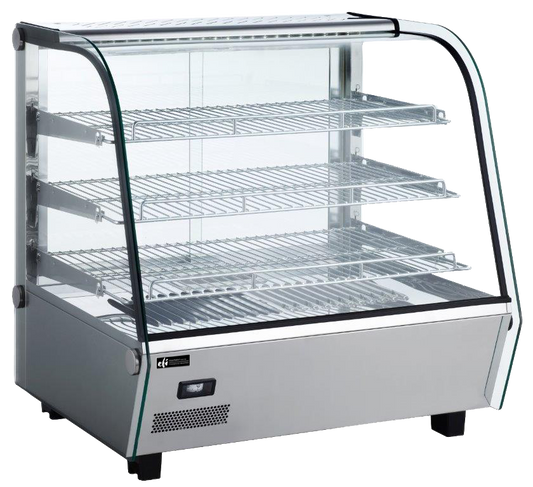 EFI HGCM-CT-3427-WH Hot Countertop Display Case Curved