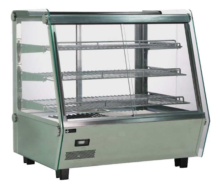 EFI HGSM-CT-2727-SF Hot Countertop Display Case Slanted