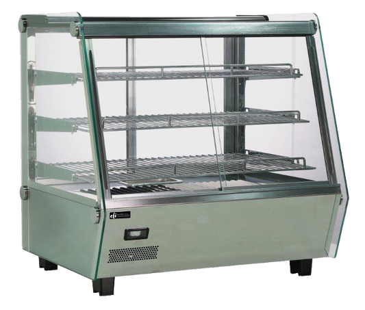 EFI HGSM-CT-3427-SF Hot Countertop Display Case Slanted