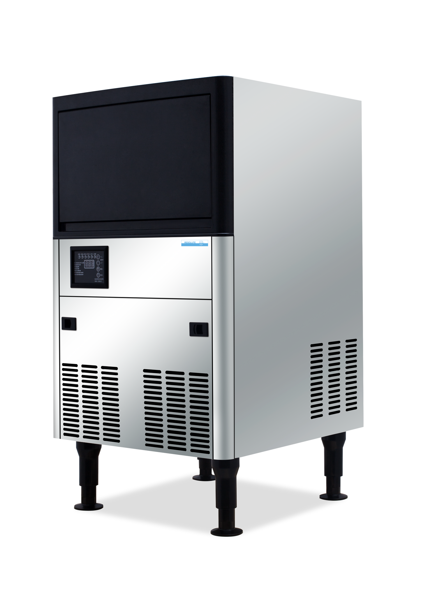 Resolute ICB8033 Self-Contained Ice Cube Machine, 80 lb/24h, 115V