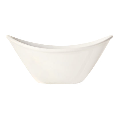 Libbey | World Tableware Bol haut Porcelana Infinity, 14 oz, blanc (paquet de 24)