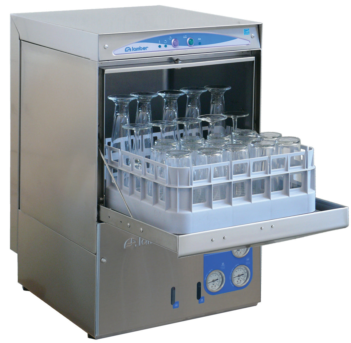 Lamber DSP3 High-Temperature Undercounter Glasswasher, 208V