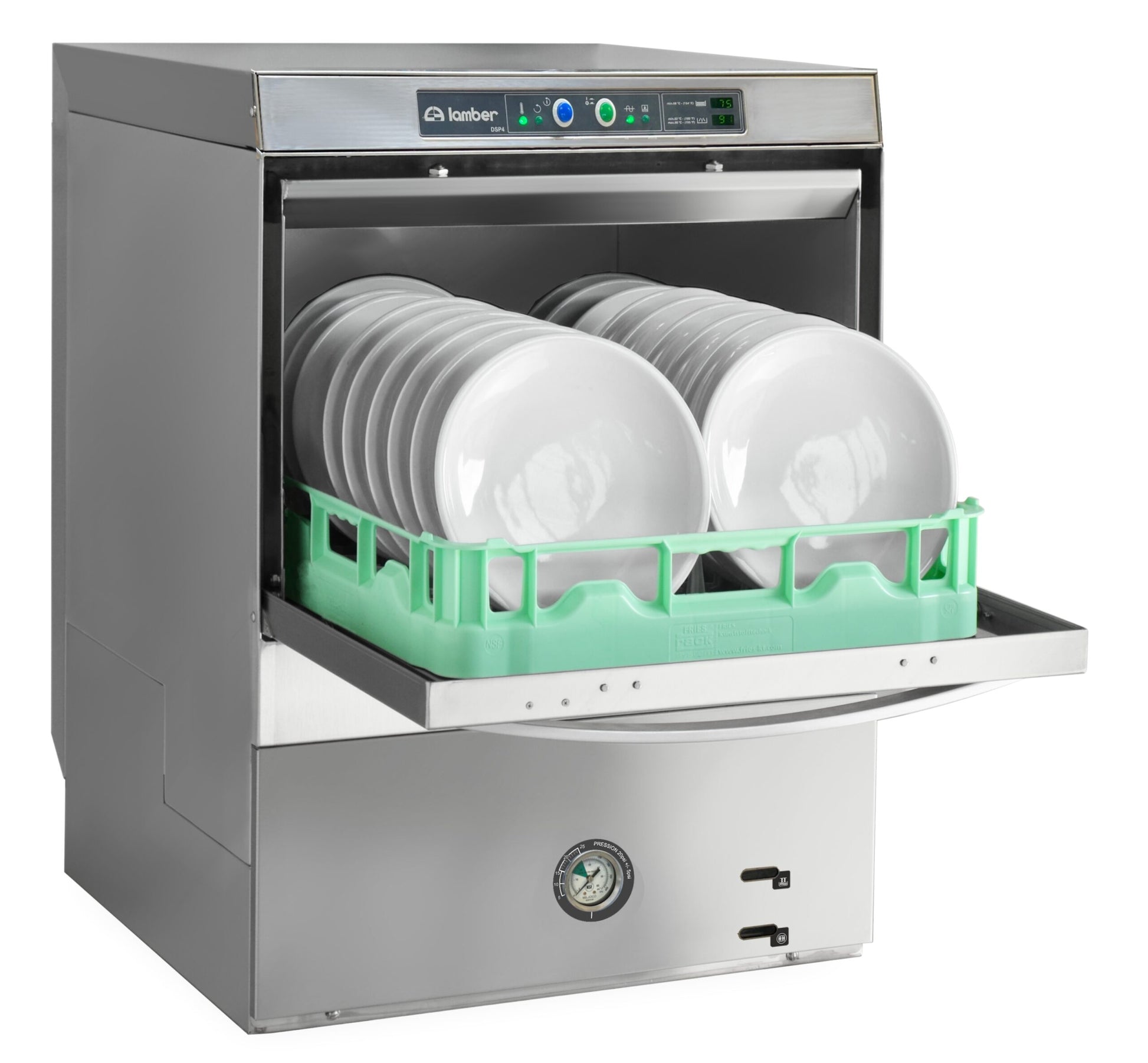 Lamber DSP4DPS Deluxe High-Temperature Undercounter Dishwasher, 208V
