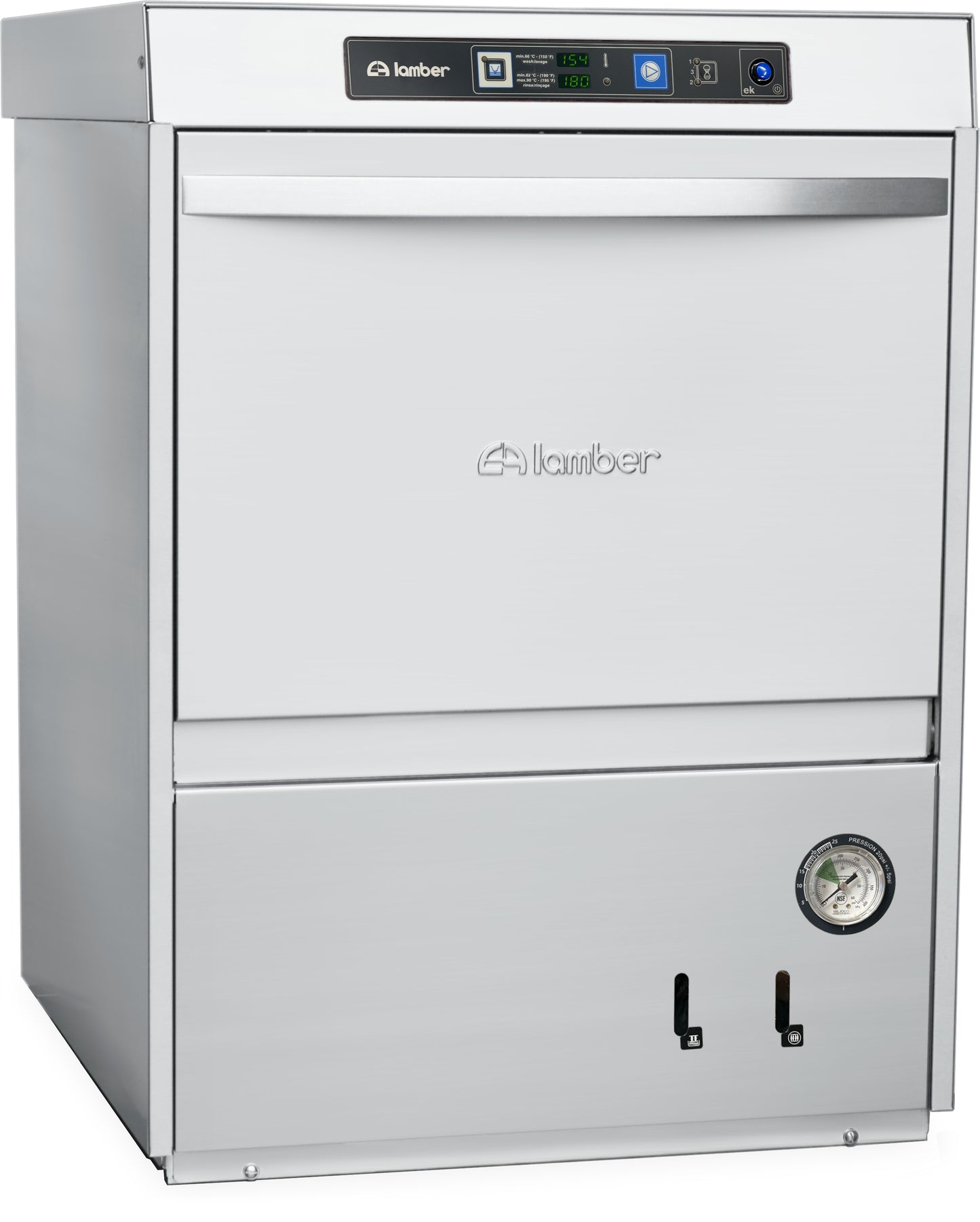 Lamber F99EKDPS Deluxe High-Temperature Undercounter Dishwasher, 208V