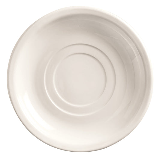 Libbey | World Tableware Porcelana Double-Well Saucer, 6" (36-pack)