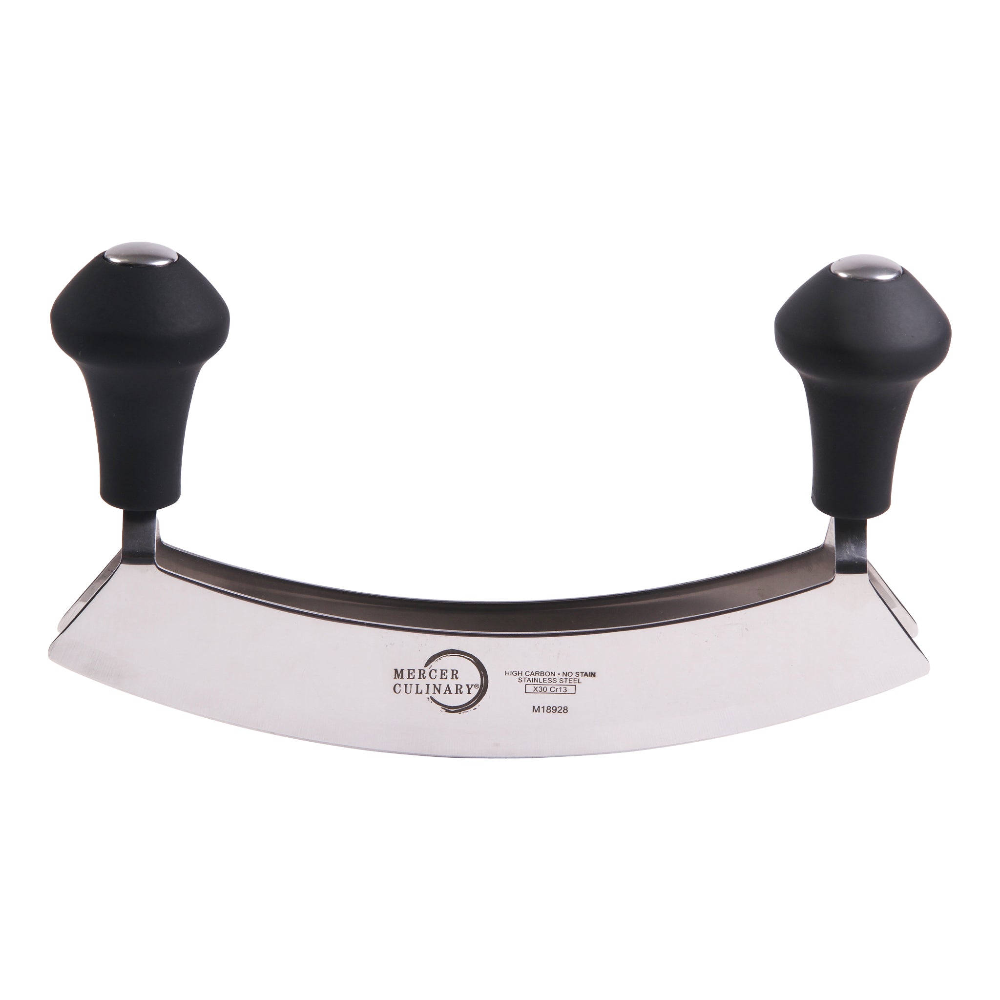 Mercer Mezzaluna Rocking Knife, Double Blade, 8