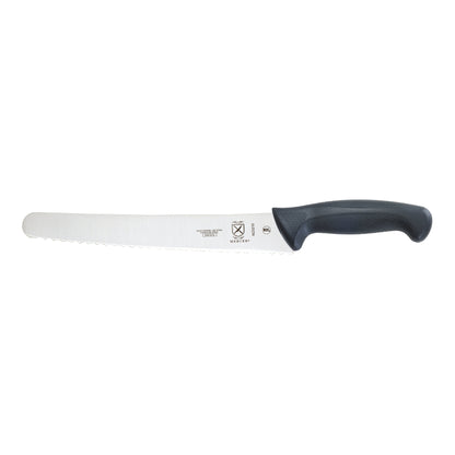 Mercer | Millennia Wide Bread Knife, Wavy Edge, 10", Black