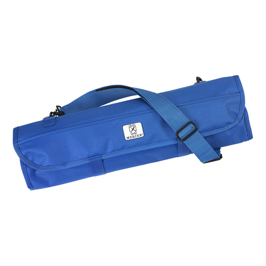 Mercer | Knife Roll with 7 Pockets, Blue