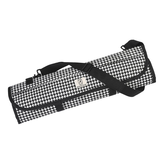 Mercer | Knife Roll with 7 Pockets, Houndstooth