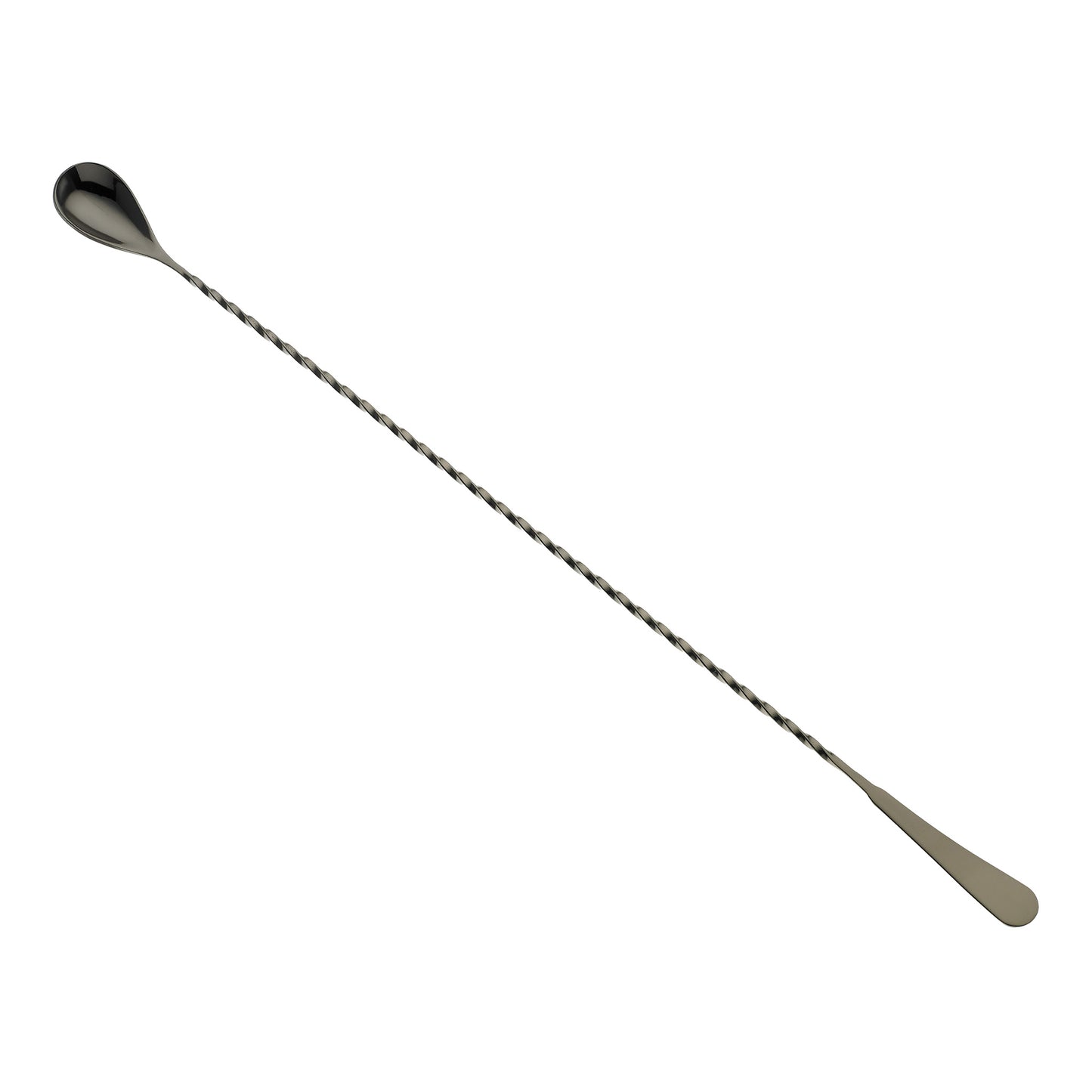 Mercer | Cuillère de bar de style japonais Barfly avec extrémité en forme de larme, 17 1/8 po, fini noir