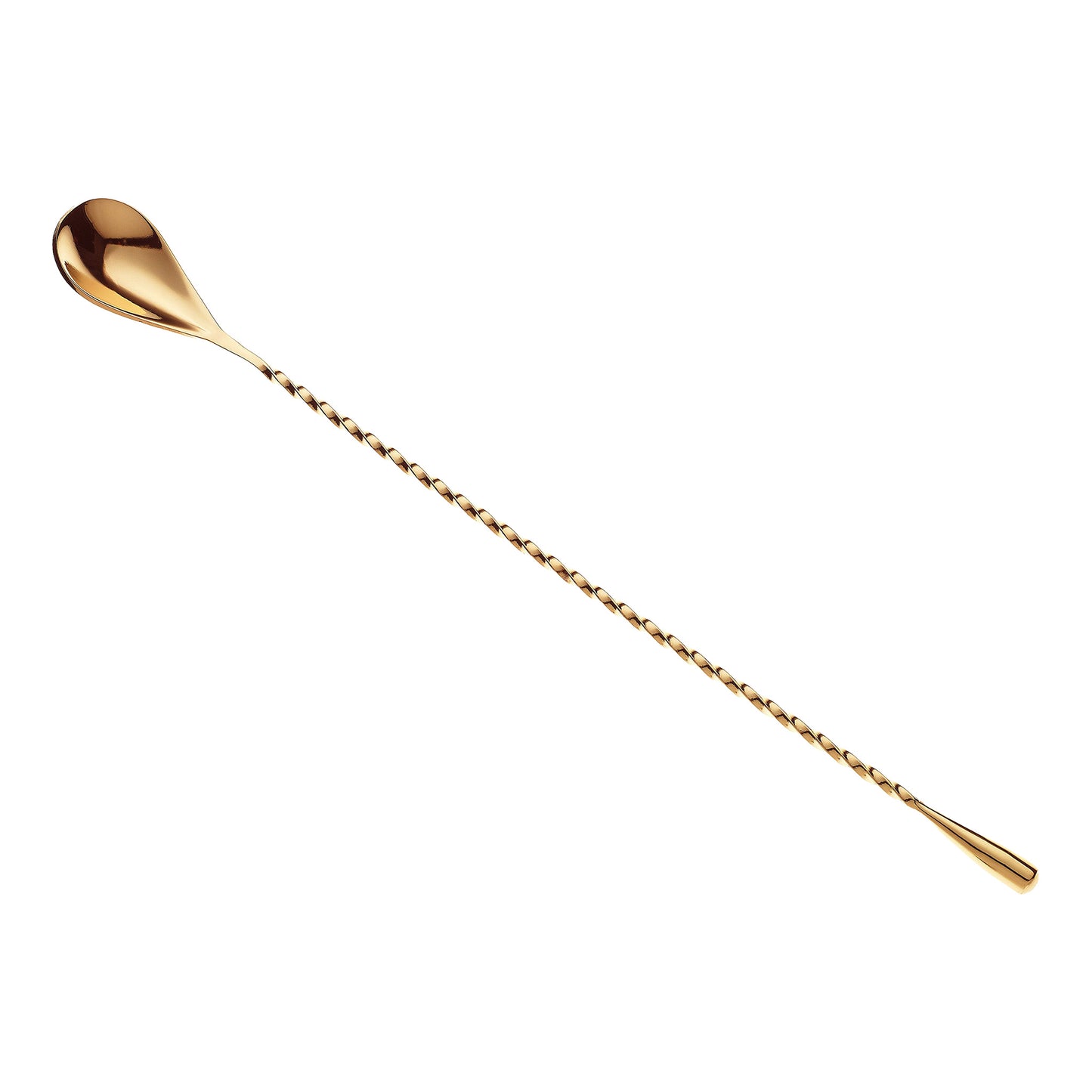 Mercer Barfly Classic Bar Spoon w/ Teardrop End, 11 13/16", Gold Finish, FINAL SALE - M37012GD