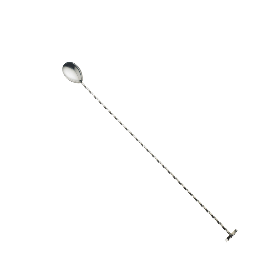 Mercer Barfly Bar Spoon with Muddler, 15.75", Stainless Steel - M37019