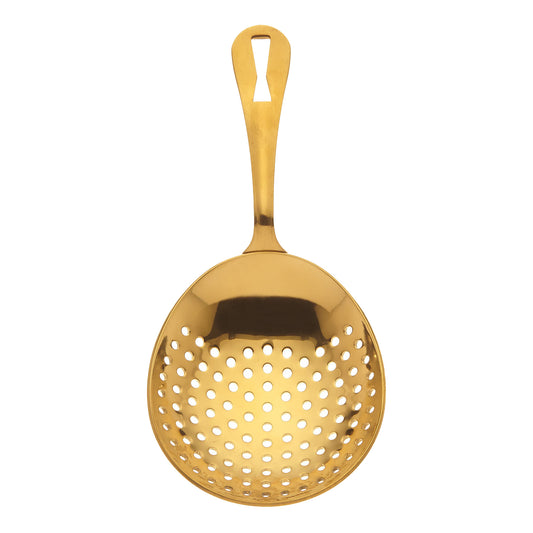 Mercer Barfly Julep Strainer, 6 1/2", Gold Finish, FINAL SALE - M37028GD
