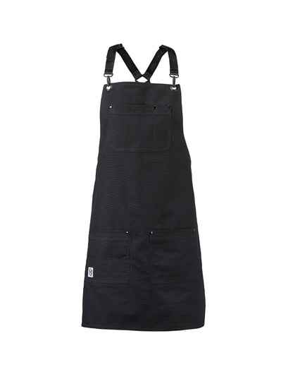 Mercer | Metro Edge Renegade Bib Apron, Black/Black