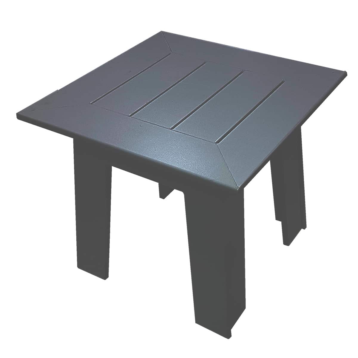 Beaver Springs | Table d’appoint moderne Adirondack, noir
