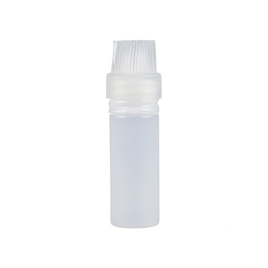 Tablecraft Widemouth Squeeze Bottle with Basting Brush Tip, 20 oz, Clear, FINAL SALE - N20CBBQ