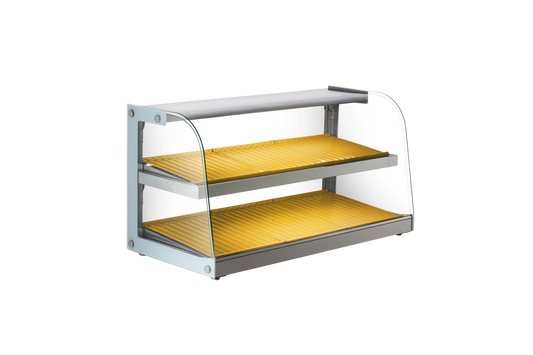 EFI Versa-Display Neutral Open Curved Case, 38"W × 21"H - NDCOGC-3821
