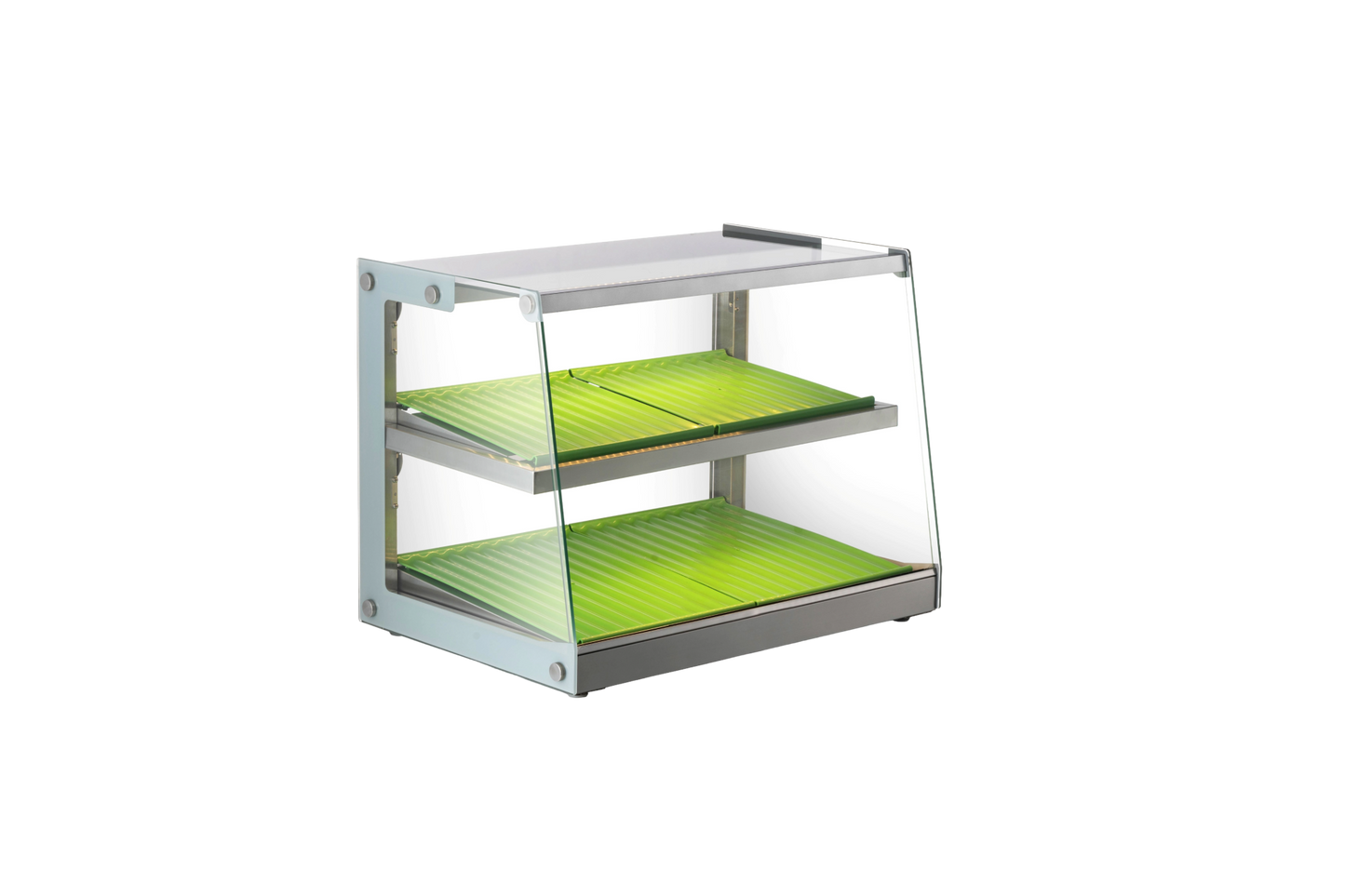 EFI Versa-Display Neutral Open Slanted Case, 38"W × 21"H - NDCOGS-3821