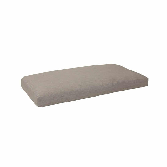 NARDI Net Bench Seat Cushion, Canvas Granite - NET-BENCH-5402