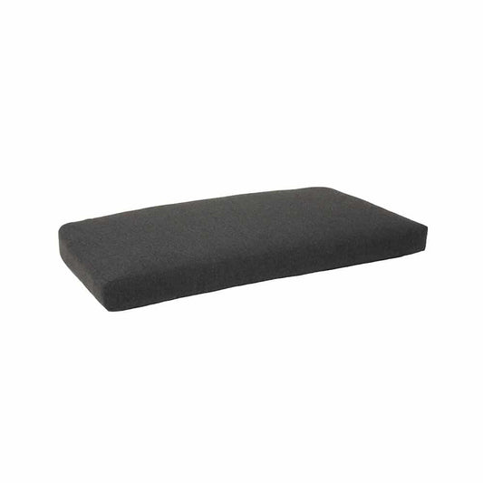 NARDI Net Bench Seat Cushion, Spectrum Carbon - NET-BENCH-48085