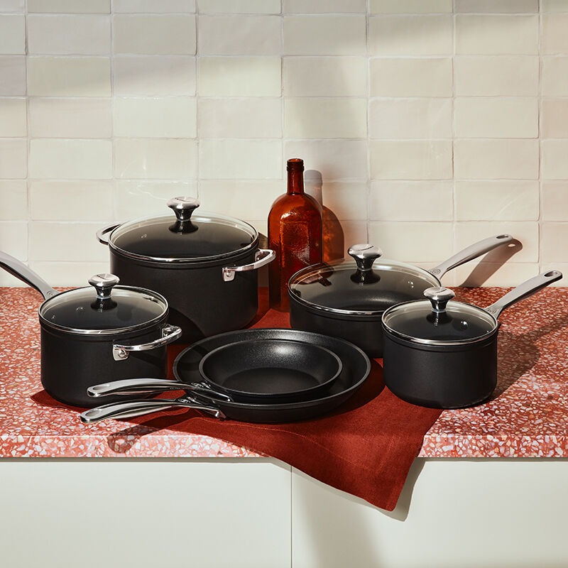 Le Creuset 10-Piece Toughened Nonstick Pro Cookware Set - view 4
