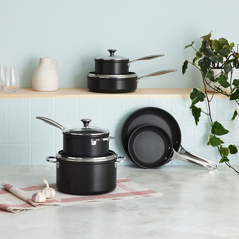 Le Creuset 10-Piece Toughened Nonstick Pro Cookware Set - view 3