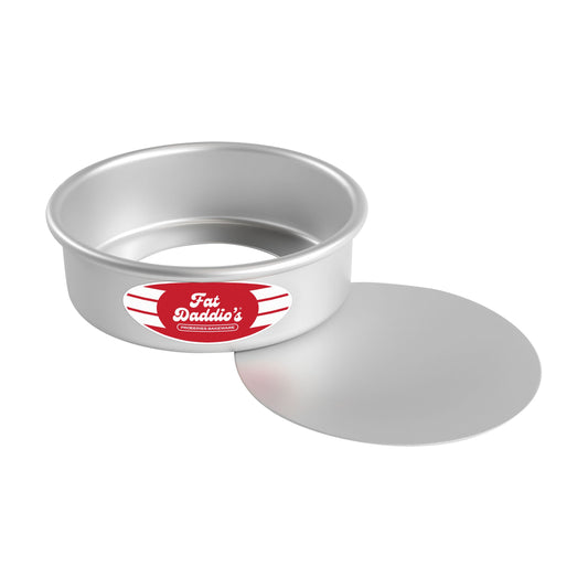 Fat Daddio's Cheesecake Pan with Removable Bottom, 6" x 2", Aluminum - FDPCC62