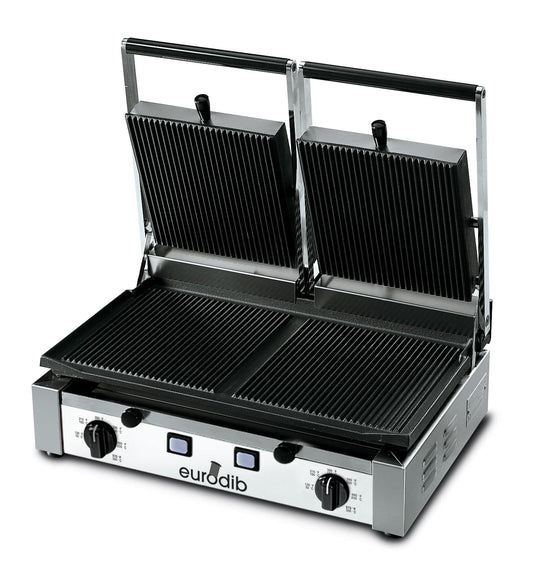 Eurodib Commercial Electric Panini Grill, 208V