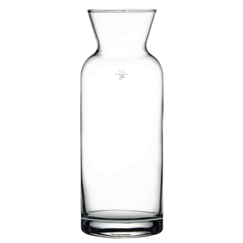 Browne Village Carafe w Pour Lines, 17 oz (6-pack) - PG43814