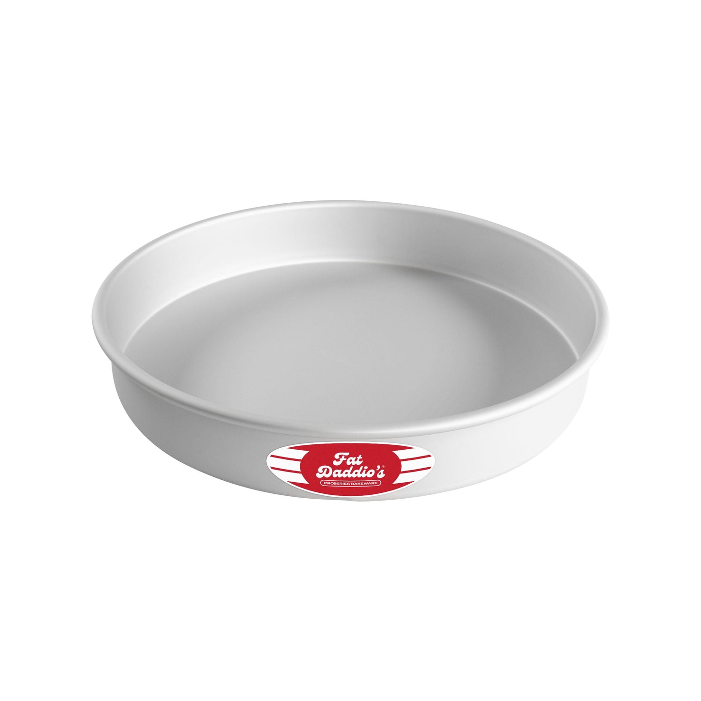 Fat Daddio's Round Cake Pan, 12" x 2", Aluminum - FDPRD122