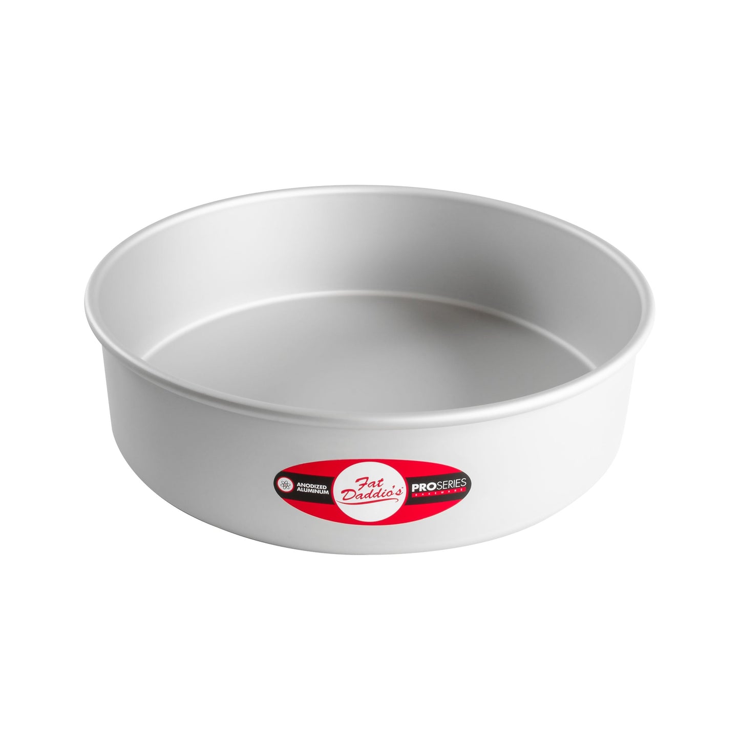 Fat Daddio's | Round Cake Pan, 12" x 3", Anodized Aluminum