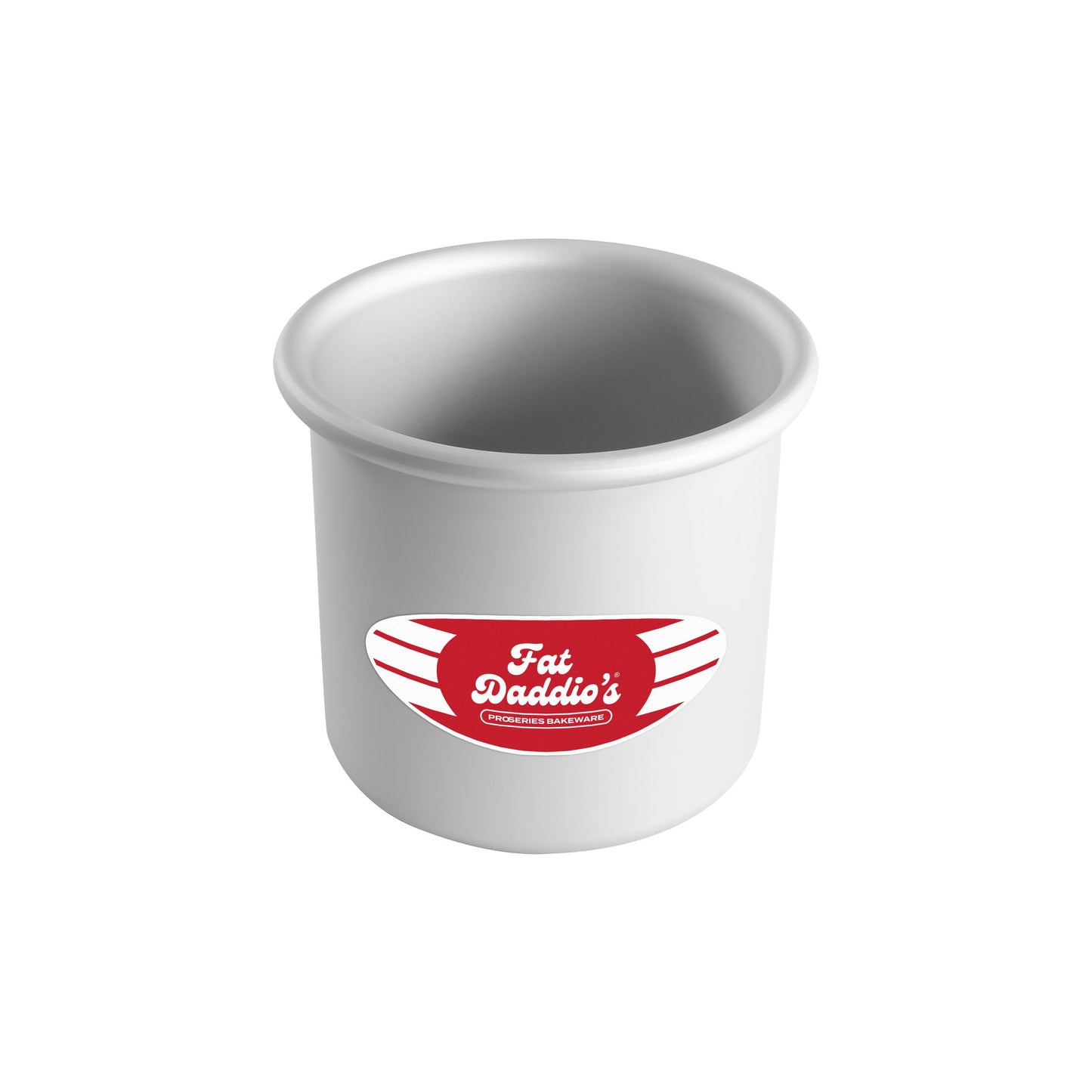 Fat Daddio's Round Cake Pan, 4" x 4", Aluminum - FDPRD44