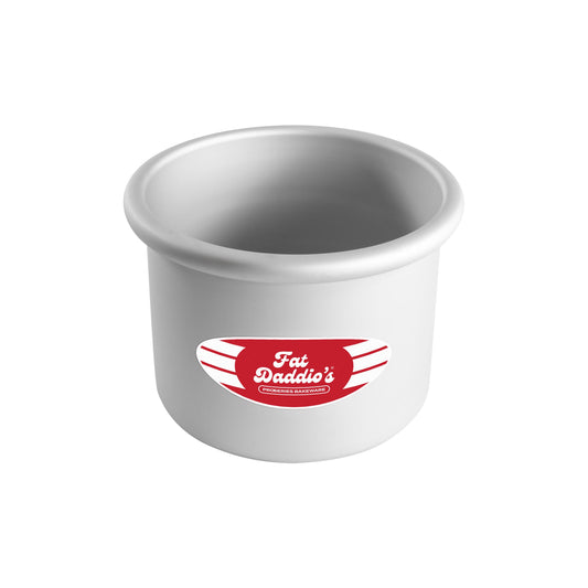 Fat Daddio's Round Cake Pan, 5" x 4", Aluminum - FDPRD54