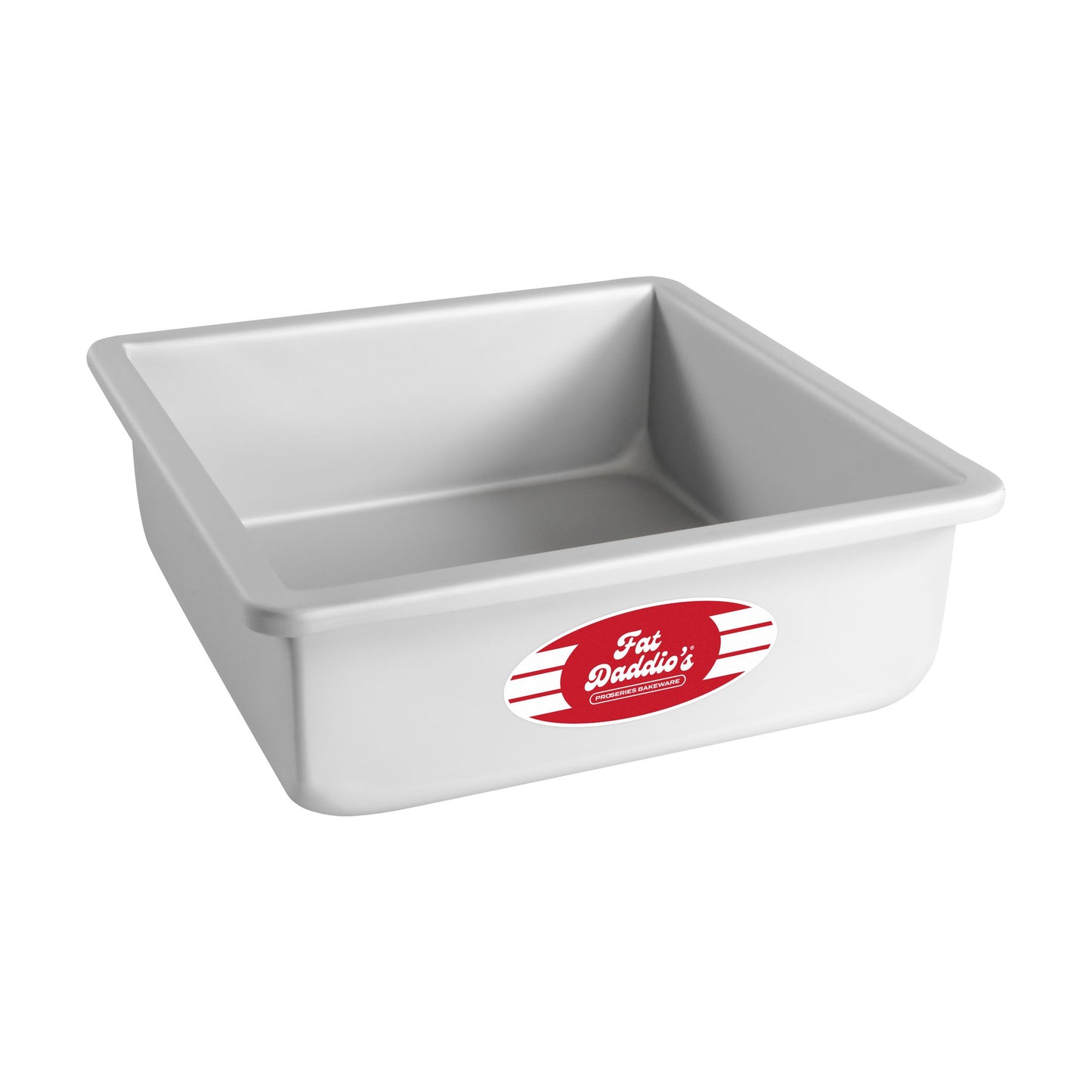 Fat Daddio's Square Cake Pan, 8" x 8" x 3", Aluminum - FDPSQ883