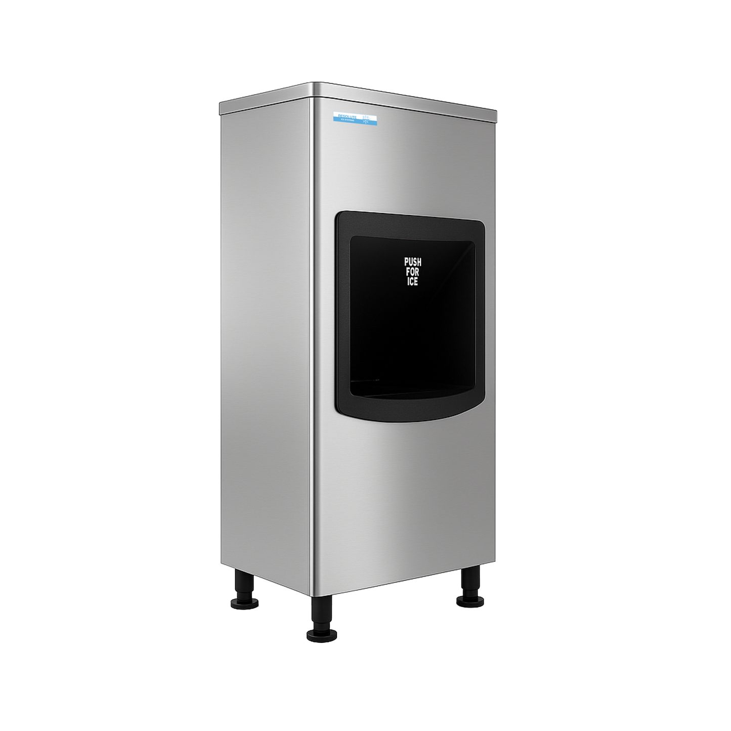 Resolute IDB130 No-Touch Ice Dispensing Bin, 130 lb, 110V