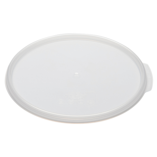 Cambro | Camwear Round Food Storage Container Seal Lid, 12-22 qt, Translucent