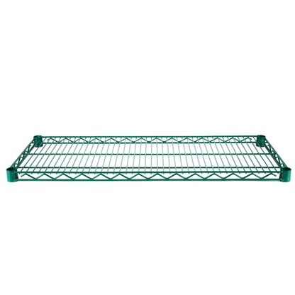 Torngat Shelving | Wire Shelf, 14" x 48", Green Epoxy