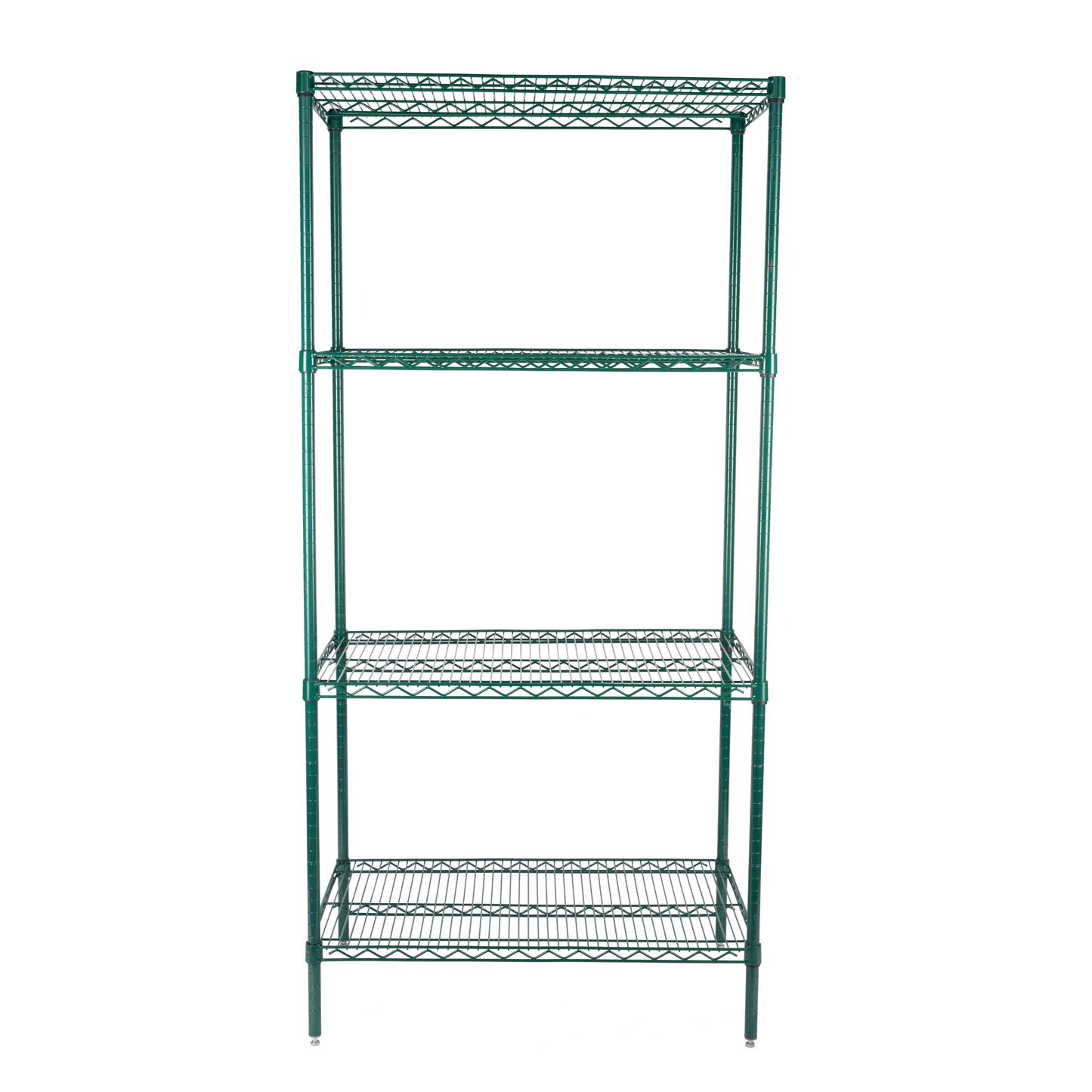 Torngat Shelving | Wire Shelf, 14" x 72", Green Epoxy