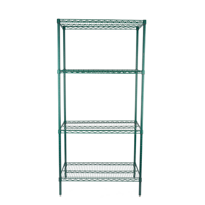 Torngat Shelving | Wire Shelf, 24" x 30", Green Epoxy