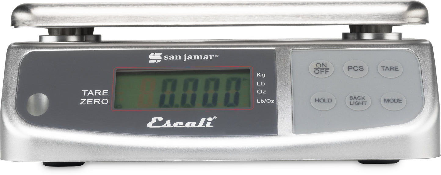 San Jamar | M-Series Digital Multifunctional Scale, 33 lb