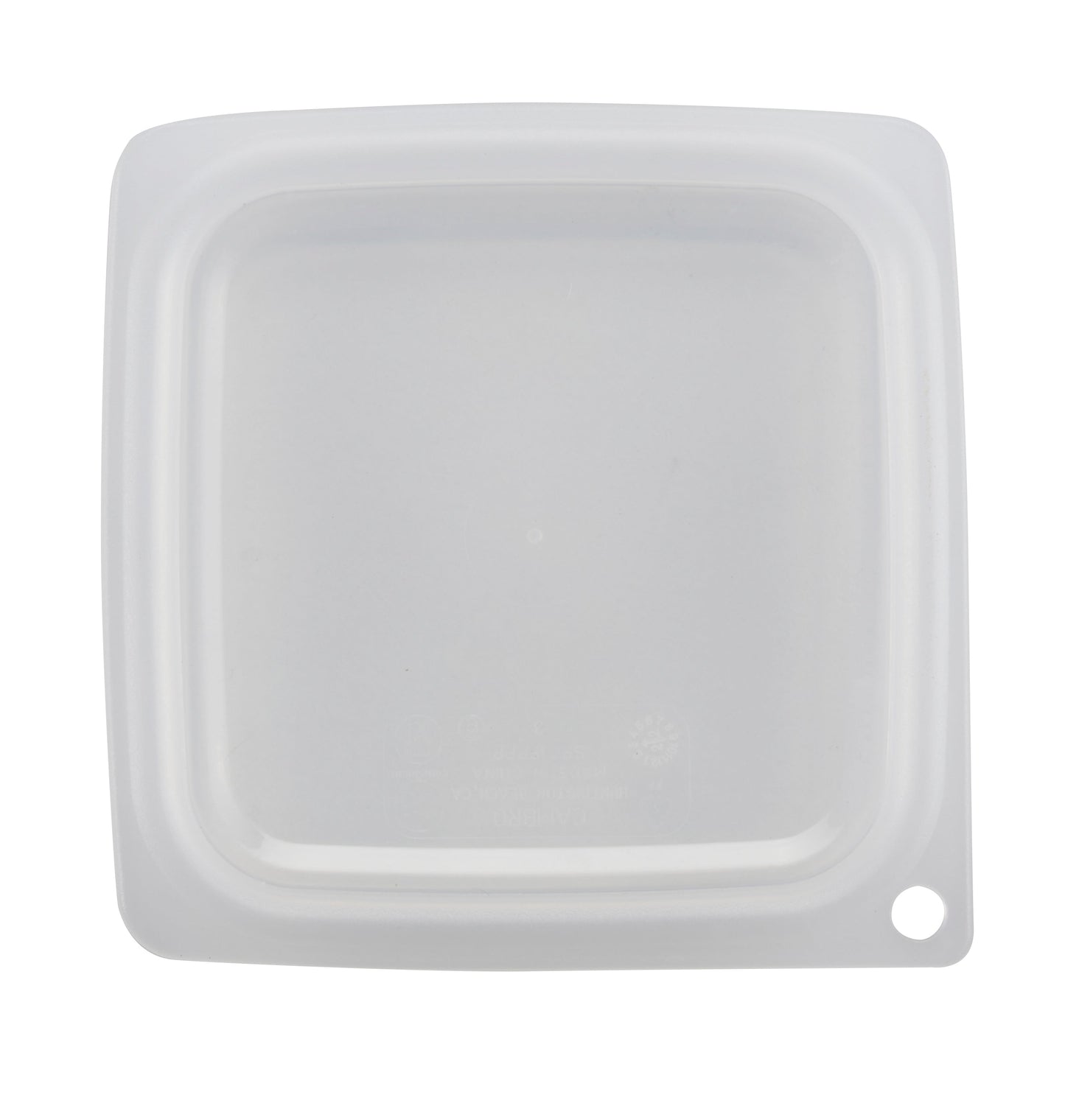 Cambro | CamSquare FreshPro Easy Seal Cover, 0.5-1 qt, Translucent