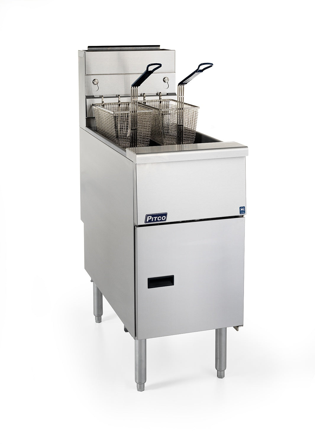 Pitco | Solstice SG14 Economy Gas Floor Fryer, 50 lb, Propane