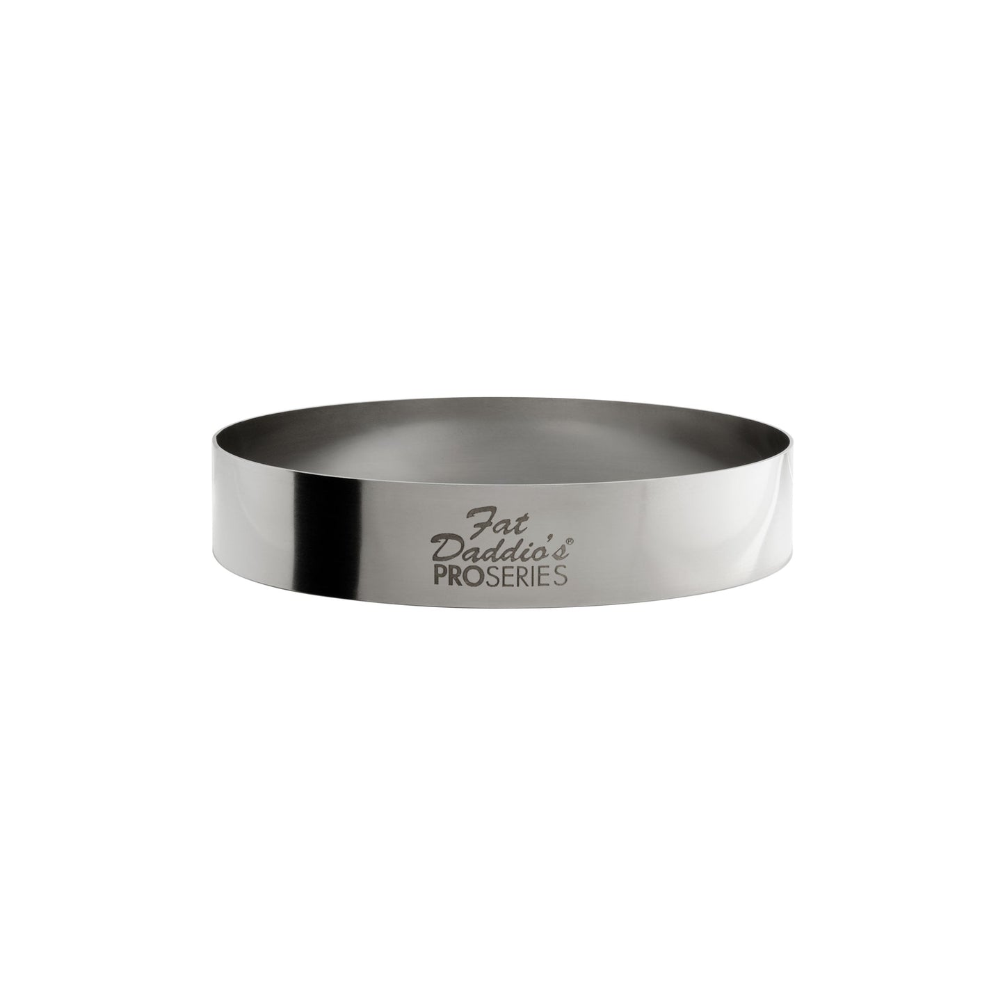 Fat Daddio's | ProSeries Cake and Pastry Ring, 3.5" x 0.75", Stainless Steel