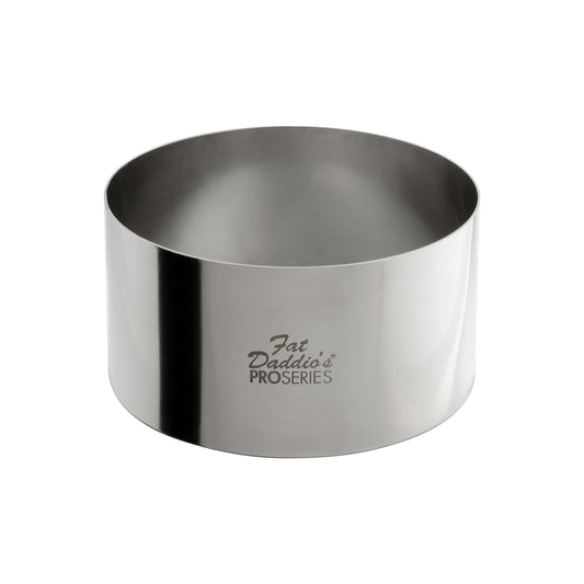 Fat Daddio's | ProSeries Cake and Pastry Ring, 4" x 2", Stainless Steel