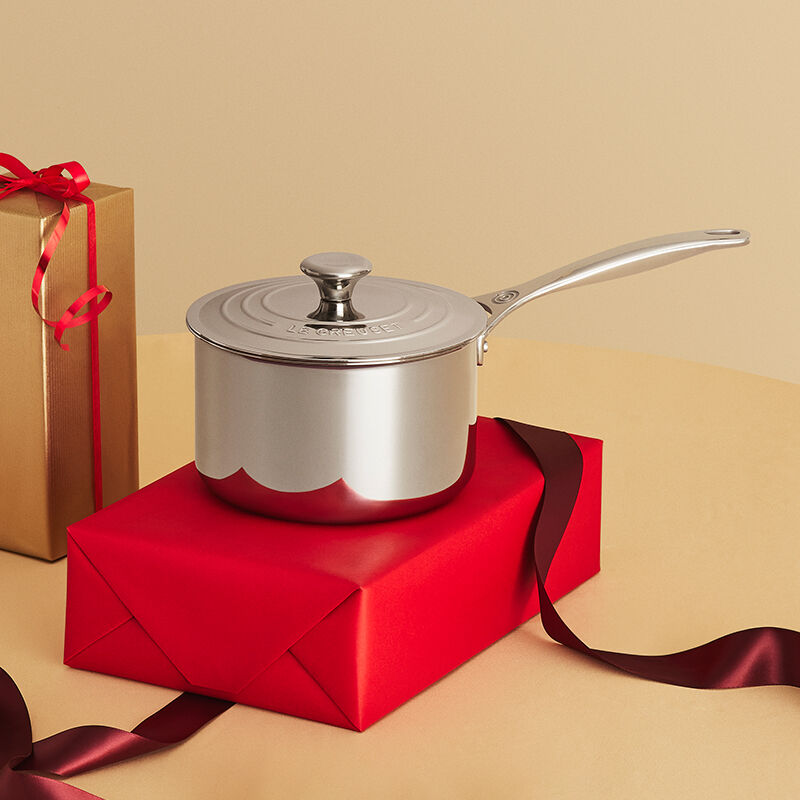 Le Creuset Stainless Steel Saucepan, 3.8 L - view 6