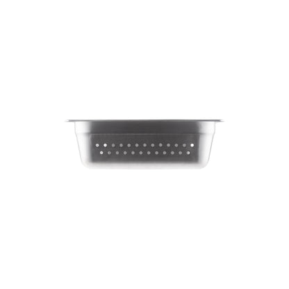 SignatureWares | Perforated Full Size Food Pan, 4" Deep, 24 Gauge Stainless Steel